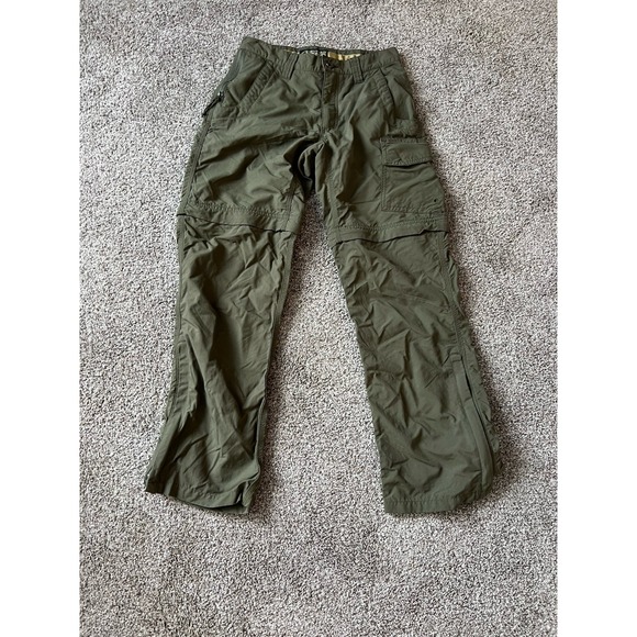 Mountain Khakis Other - Mountain Khakis Lightweight Convertible Cargo Pants Green Men's Size 28x29